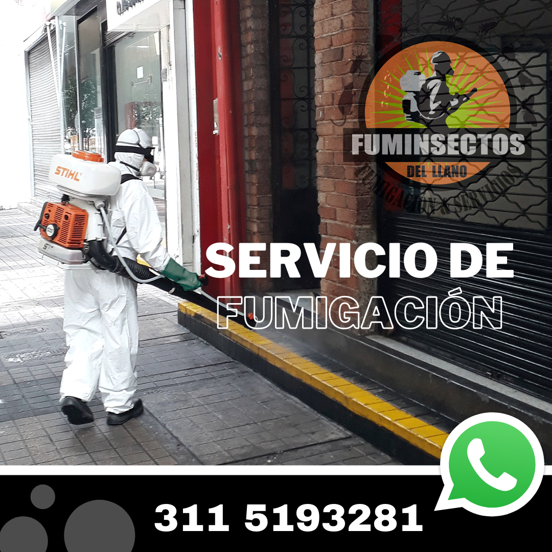 Equipo de fumigación Fuminsectos del Llano en Villavicencio